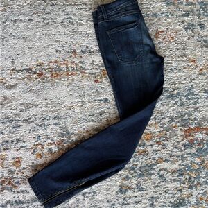 LIKE NEW Level 99 Dark Blue Women Jeans with Zipper, size 25, 80% Cotton